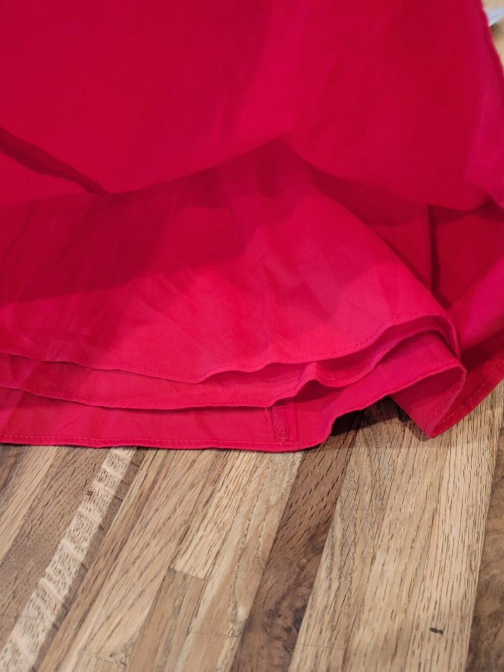ASTR The Label Red Milkmaid Square Neck Empire Waist Mini Dress - Picture 8 of 14